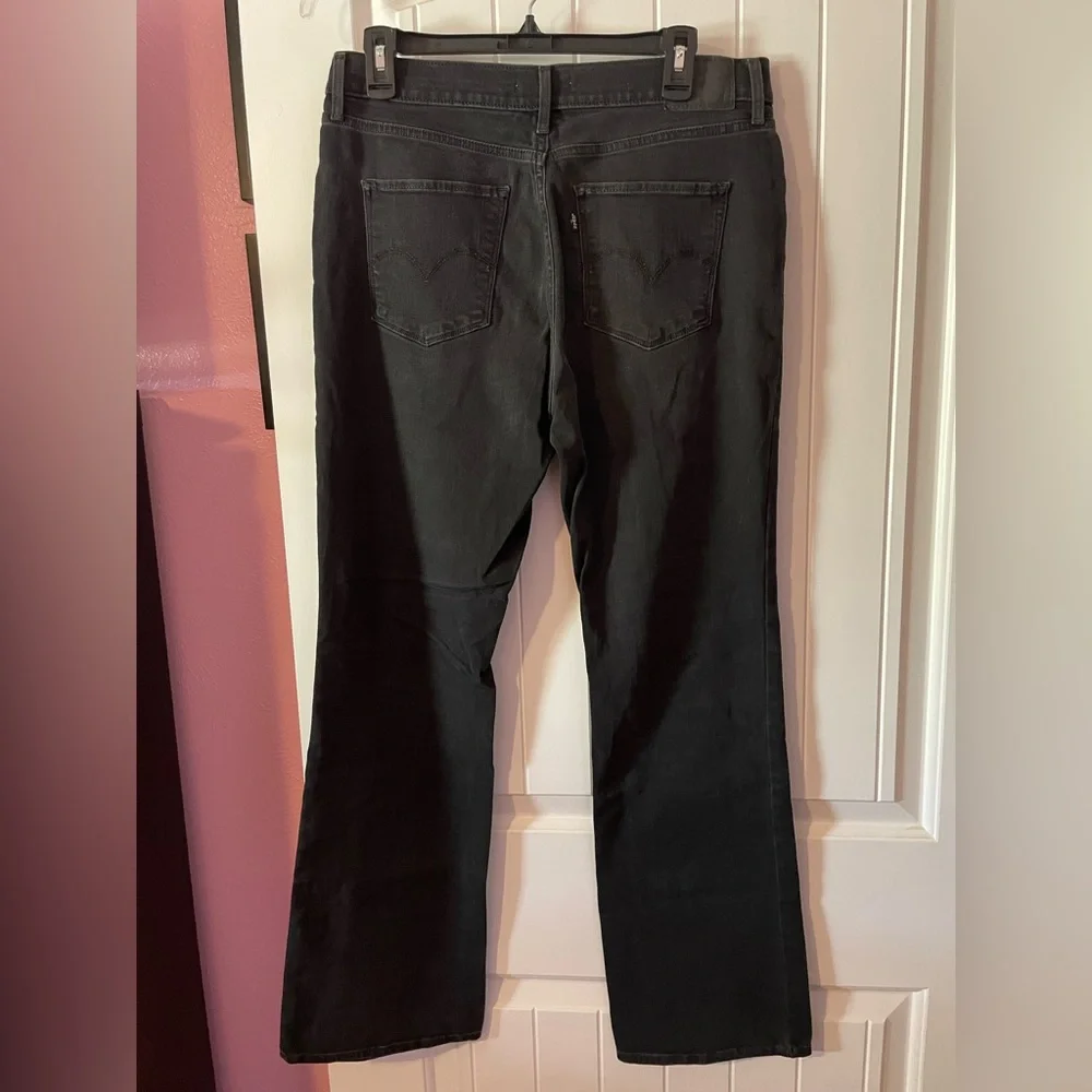Levi’s bootcut black jeans, size 30 - Picture 2 of 4